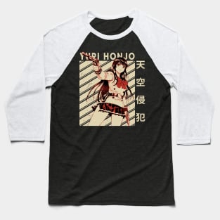 Towering Terrors Yuri Confronts Chaos In High Rise Invasion Baseball T-Shirt